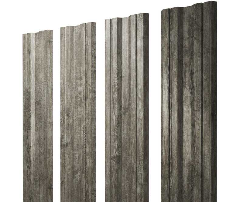 Штакетник Twin 0,45 Print Elite Nordic Wood